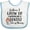 White and Blue, variant on Inktastic Future Dentist Like Mommy Girls Baby Bib
