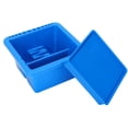 thumbnail image 1 of Fugacal Artist Brush Basin Multifunction Small Painting Tub Pot With Holder, 1 of 8