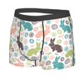 thumbnail image 5 of Goofa Easter Rabbit Printed Men's Boxer Briefs Underwear, Moisture-Wicking Underwear, Trunk,Soft and Breathable Cotton Underwear-Large, 5 of 9