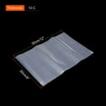 thumbnail image 2 of 100 Pcs Clear Flat Open Plastic Poly Bags 8x12 Inch 4 Mil Packaging Bags for Proving Bread, Dough, 2 of 5