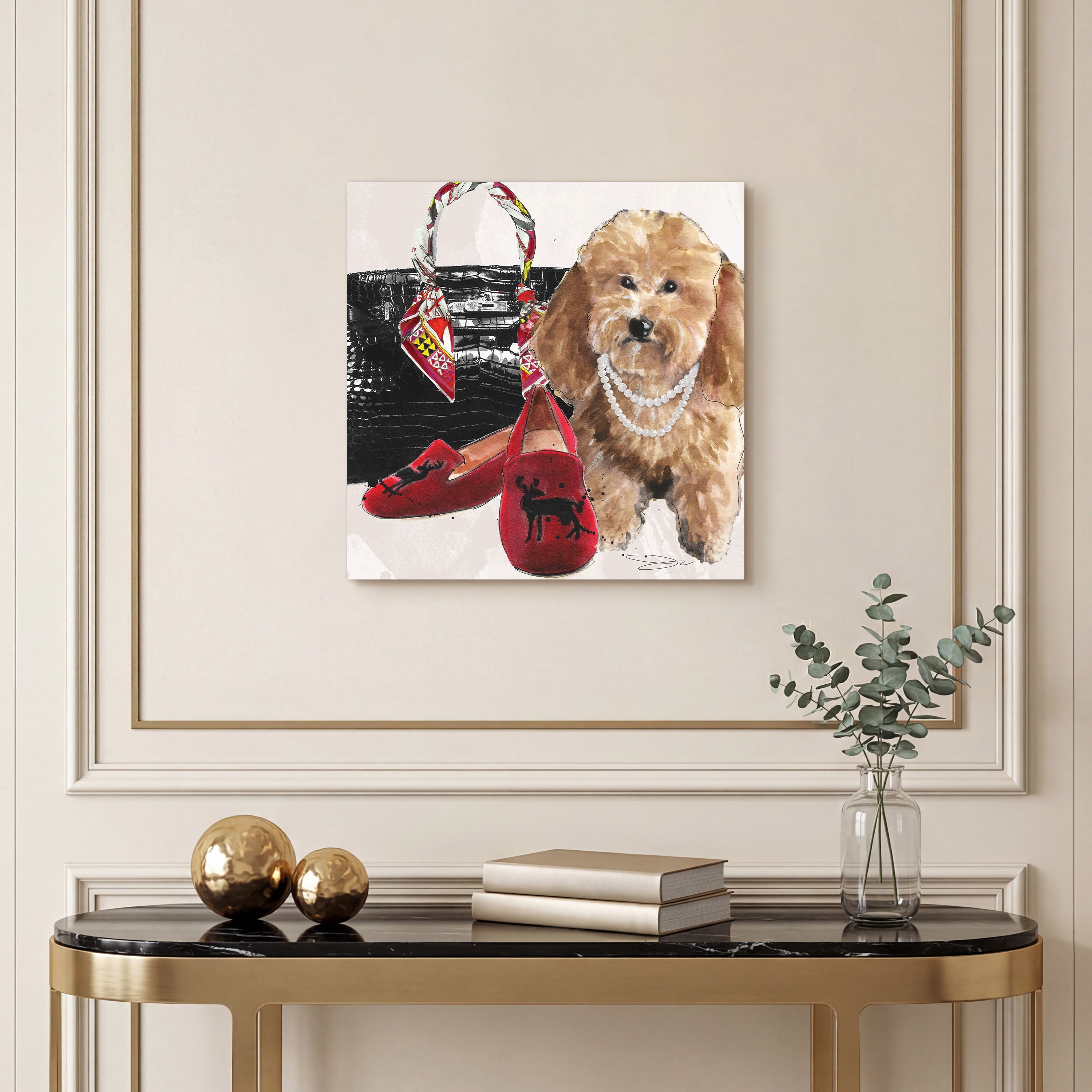 Empire Art Direct Take me too Frameless Free Floating Tempered Glass Panel Graphic Wall Art, 20" x 20" x 0.2", Ready to Hang