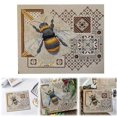 thumbnail image 1 of Ctnporpo Embroidery Set Embroidery Set Suitable for Beginners and Adults Butterfly Embroidery Set with Easy Stamping Embroidery Pattern DIY Knitting Set Suitable for Handicraft Enthusi DIY Knitting, 1 of 7