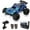 Blue, variant on Teblint RC Stunt Cars, 2.4GHz 4WD Remote Control Cars, Gesture Sensing Toy Cars, Double Sided Driving, 360°Rotation, Hand-Controlled Car with Spray, Music & Lights, Gifts for Boys & Girls (Gray)