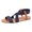 Blue, variant on 2025 women's flat bottomed fashionable, comfortable, breathable, non slip casual shoes, elegant open toed shoes for summer, soft soled indoor/outdoor vacation walking shoes for one foot