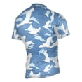 thumbnail image 2 of joogoo Seagulls Wavy Men's Cycling Jerseys Mountain Bike Short Sleeve Tops XL, 2 of 7