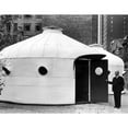 thumbnail image 2 of Buckminster Fuller 1940'S With His Bomb Shelter. Courtesy Csu Archives Everett Collection History, 2 of 2