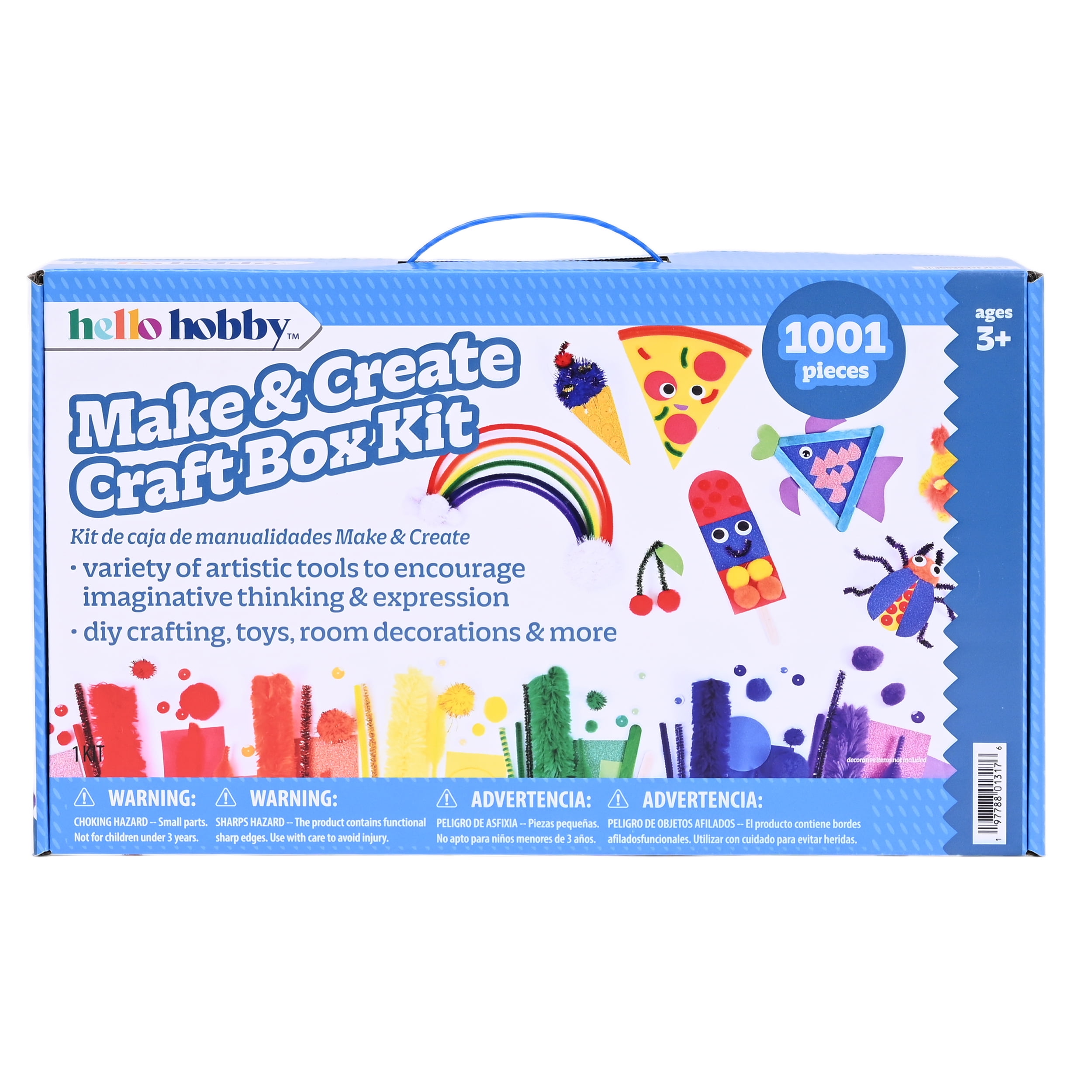6 pack) Hello Hobby Fuzzy Craft Kit - Walmart.com
