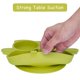 thumbnail image 3 of Plato con ventosa de silicona de búho - Plato dividido de almacenamiento de entrenamiento de autoalimentación, cuenco y plato para bebés y niños pequeños, se adapta a la mayoría de las bandejas de sillas de pelo, apto para lavavajillas en microondas, verde BANYUO Electrónica, 3 of 6