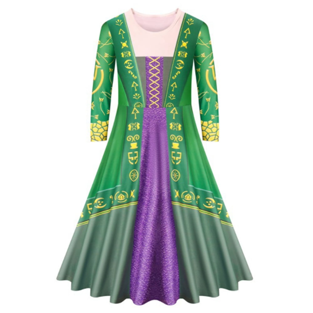 Hocus Pocus Halloween Cosplay Costume Party Fancy Dress