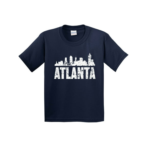 Inktastic Atlanta Skyline Grunge Youth T-Shirt
