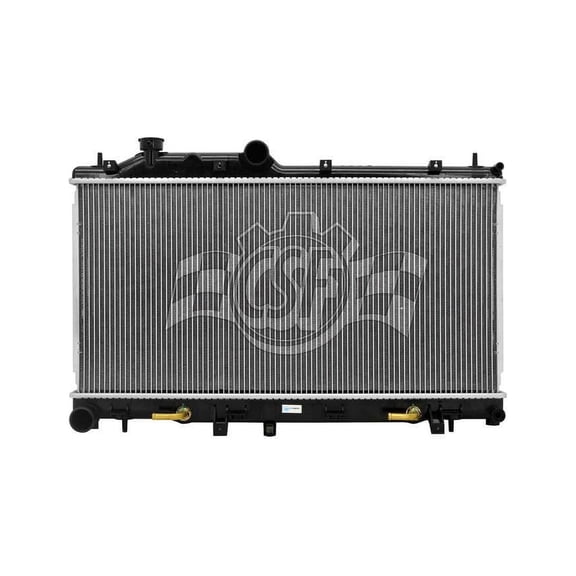 CSF 3439 1 Row Plastic Tank Aluminum Core Radiator