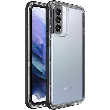 LifeProof Next Series Case for Samsung Galaxy S21 Plus 5G, Black Crystal