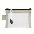 thumbnail image 1 of HLONK Mini Mesh Coin Purse  Zipper Portable Clutch Wallet  Versatile Simple Storage Bag  for Boys Girls Small Card Bag, 1 of 7