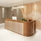 thumbnail image 1 of Luxury Wood Reception Desks Cashier Office Store Simple Hotel Reception Desk Standing Console Recepcion Mostrador Bar Furniture My Lux Decor Round, 1 of 12