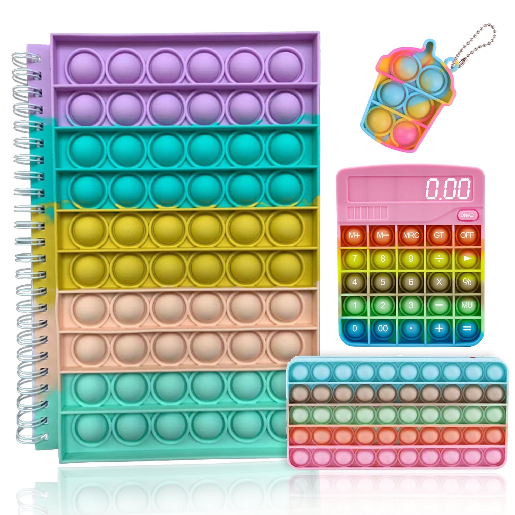 Buy Pop It Fidget Toy Silicone Purse Push Pop Bubbles Simple Dimple