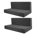 thumbnail image 3 of Fundas Para Asientos De Vehículos Recreativos perfecl 2 Piezas Gris Oscuro, 3 of 8