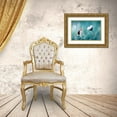 thumbnail image 3 of Bravin, Fabien 32x23 Gold Ornate Wood Framed with Double Matting Museum Art Print Titled - Speed Dating, 3 of 4