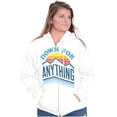 thumbnail image 3 of Vintage Mountain Sunset Adventure Zip Up Hoodie Men's Women's Brisco Brands X, 3 of 6