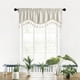 thumbnail image 5 of RKSTN blackout curtains Elegant Fringed Window Curtains --Patterned Rod Panels - Stylish Short Drapes For Home Decor, 5 of 8