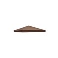 thumbnail image 1 of Canopy Top Cover Replacing Components Camping Picnic Tent Roof Component Gazebo Accessories Dual-layer Replacement Accessory Coffee/Single, 1 of 9