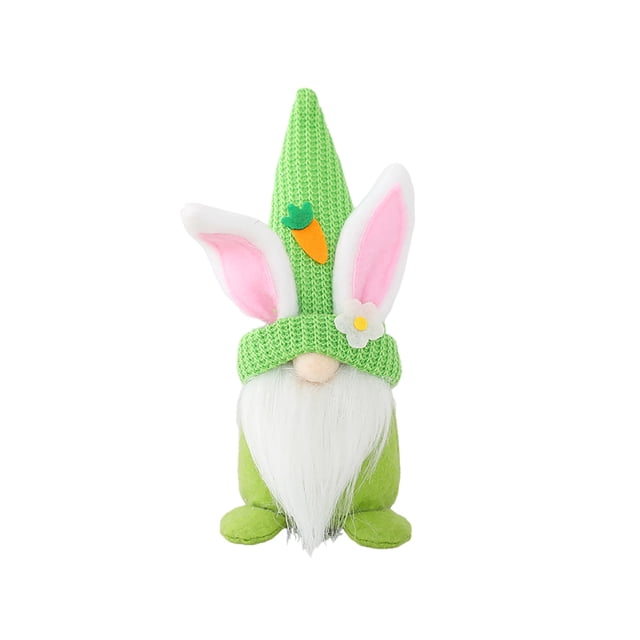 Naiovety decoraciones de pascua suministros de fiesta de primavera decoración de adorno de festival diseño de escena gnomo muñeca festivales Type3 NO3 Naiovety HA061966-04B