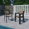 thumbnail image 6 of Amazonia Cala Blanca 9-Piece Solid Teak 100% FSC Rectangular Patio Dining Set, 6 of 10