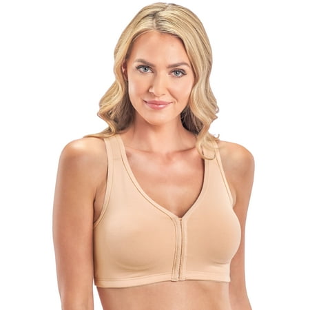 

Front-Close Comfort Bra Beige 42L