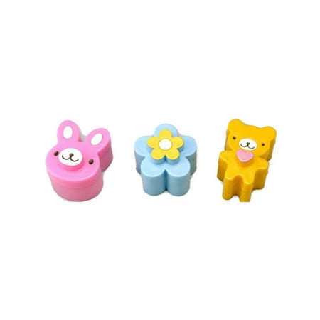 

3pcs/set Cartoon Sandwich Mold Cutter Bread Biscuits Embossed Device Cake Tools Rice Balls Lunch Mould