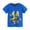 Blue, variant on Toddler Boys' Short Sleeve Tees Cotton Casual Graphic Crewneck Summer Top Clothes T-Shirts