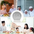 thumbnail image 3 of Eid Mubarak Light, Warm Lightweight 3D Base Ramadan Mubarak LED Light Eco Friendly  for Room, 3 of 8