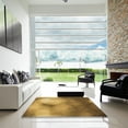 thumbnail image 7 of Ahgly Company Machine Washable Indoor Square Transitional Saddle Brown Area Rugs, 5' Square, 7 of 7