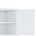 thumbnail image 6 of Ava Modern 23.6 Accent Cabinet with 2 Adjustable Shelves in White, 6 of 12