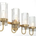 thumbnail image 5 of Brook 4 - Light Brass Brass Farmhouse / Traditional Incandescent Glass And Metal Wall Sconce, 5 of 6