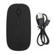 thumbnail image 1 of Souris sans fil Bluetooth 3 DPI, rechargeable, silencieuse, portable, pour MacBook Air Pro, noire, 1 of 4
