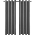 Pro Space Blackout Curtains Grommet Thermal Insulated Curtains Room