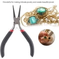 thumbnail image 2 of Professional Pliers, Multi-functional Durable Iron Beading Jewelry Pliers, for DIY Hand Tools Jewelries(Double round pliers), 2 of 4