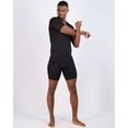 thumbnail image 5 of Real Essentials 4 Pack: Men's Short Sleeve Compression T-Shirt Base Layer Undershirt Athletic Top (Available in Big & Tall), 5 of 7