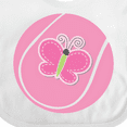 thumbnail image 4 of Inktastic Tennis Pink Ball Girls Baby Bib, 4 of 4