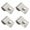 4Pcs, variant on Turbocharger Actuator Retainer Bracket Clamp Lock for Superior Engine Response