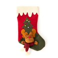 thumbnail image 5 of 3 uds bolsa de media de Navidad Santa Claus muñeco de nieve alce bolsa de regalo Nochebuena dulces calcetines regalos de Navidad para niños Sincero Electrónica, 5 of 5