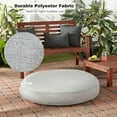 thumbnail image 6 of Happy Hounds Gordie Indoor/Outdoor Round Dog Bed, Large (42"), Heather, 6 of 7