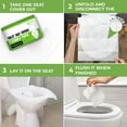 thumbnail image 6 of Toilet Seat Covers Disposable, 60pcs Flushable Travel Disposable Toilet Seat Covers for Adults Kids Potty Training, Travel Essential Accessories for Airplane, Road Trips, Camping, 6 of 8