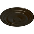 thumbnail image 3 of 32 5/8"OD x 1 1/2"P Giana Ceiling Medallion (Fits Canopies up to 7 7/8"), Hand-Painted Bronze, 3 of 6