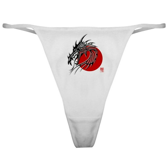 CafePress - Chinese Zodiac Dragon Classic Thong - Women's Novelty Thong Panties Underwear