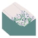 thumbnail image 1 of Sobres florales de papel para invitaciones, tarjetas de agradecimiento y tarjetas de felicitación, 16,1 x 11,4 cm, paquete de 50, 1 of 5