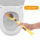 thumbnail image 4 of Juego de 2 cepillos y soportes de silicona para inodoro, con forma de pato, herramienta de limpieza para baño con mango largo para RV y uso doméstico, accesorios de baño modernos, 4 of 8