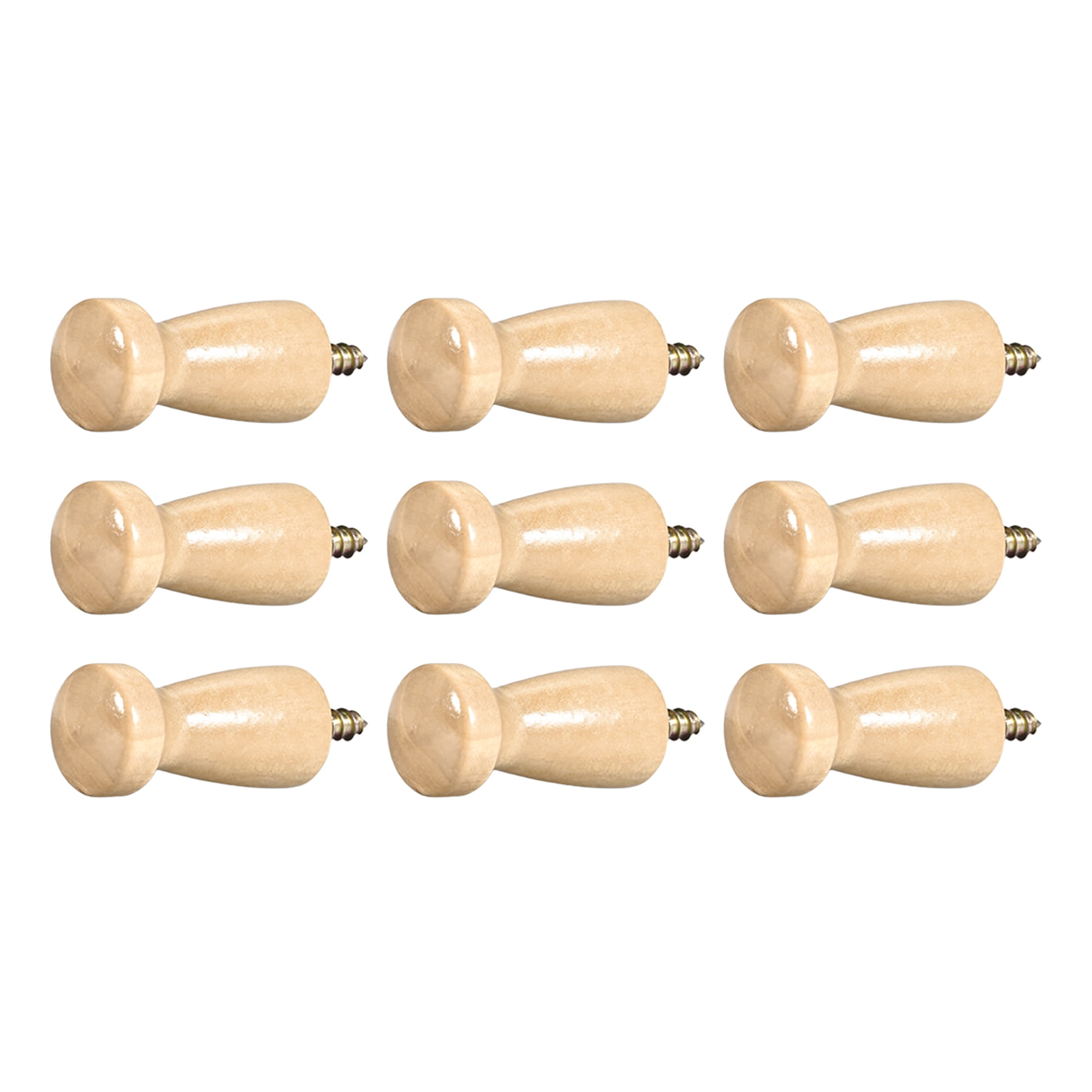 Wall Hooks ScrewOn Solid Wood Hook Coat Hook Shaker Pegs Decorative