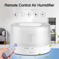 thumbnail image 3 of Control remoto 500ML humidificador de aire ultrasónico 7 luces LED de color difusor de aroma enchufe de la UE, 3 of 5