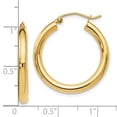 thumbnail image 5 of Auriga Fine Jewelry 14K Yellow Gold Hoop Earrings for Women, 5 of 7