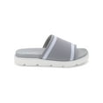 thumbnail image 2 of AQUA COLLEGE Womens Gray Waterproof Katalina Round Toe Slide Sandals Shoes 7.5 M, 2 of 4